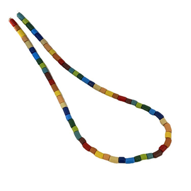 Collares De Perlas De Acrílico De Color Caramelo al por mayor